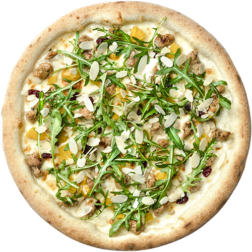 With goat's cheese