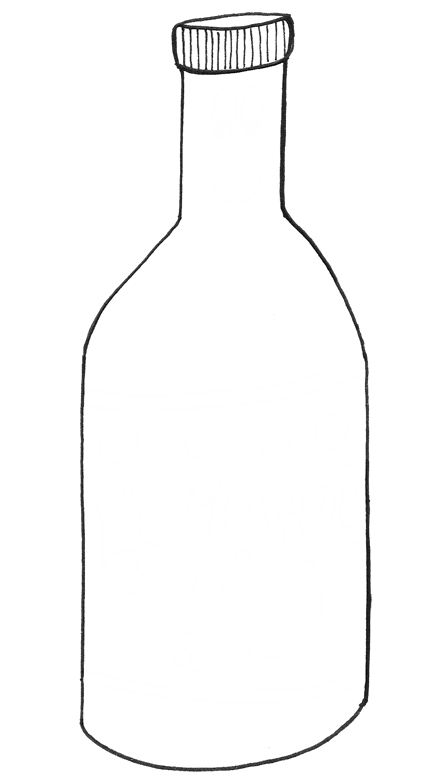 BonAqua 0.33, sparkling, glass