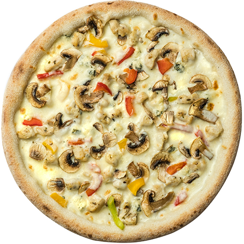 With porcini and chanterelles